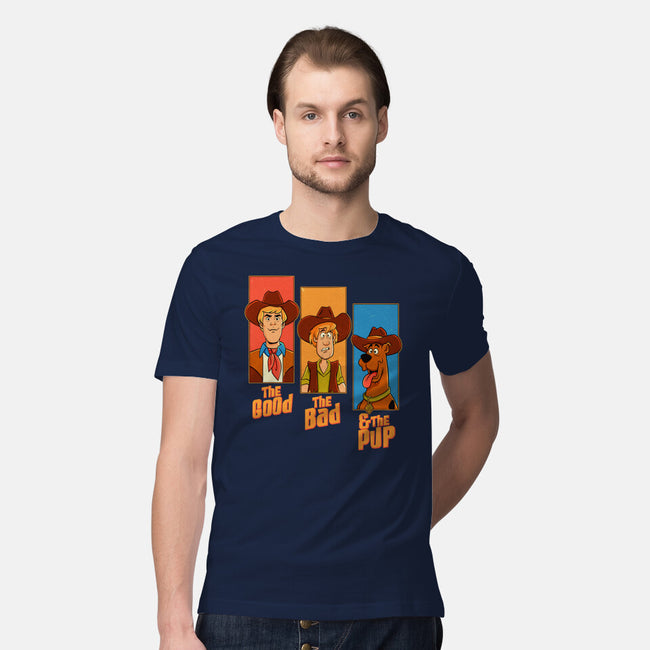 The Good The Bad And The Pup-Mens-Premium-Tee-P1yu5h