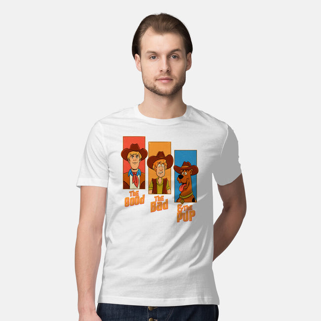 The Good The Bad And The Pup-Mens-Premium-Tee-P1yu5h