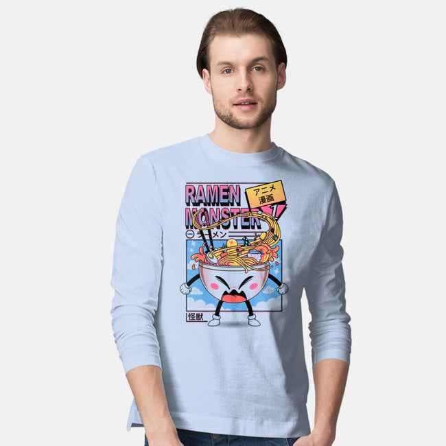 Ramen Manga Monster-Mens-Long Sleeved-Tee-Donnie