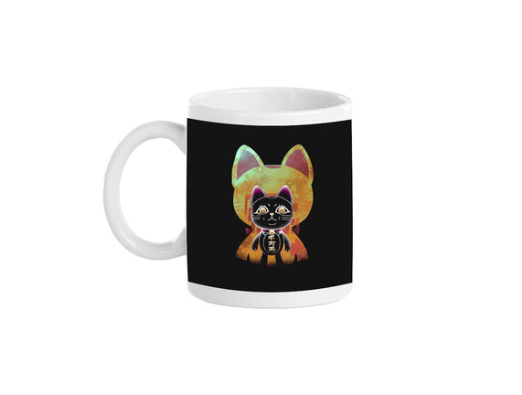 Negative Yokai Cat