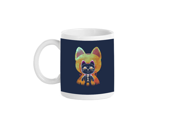Negative Yokai Cat