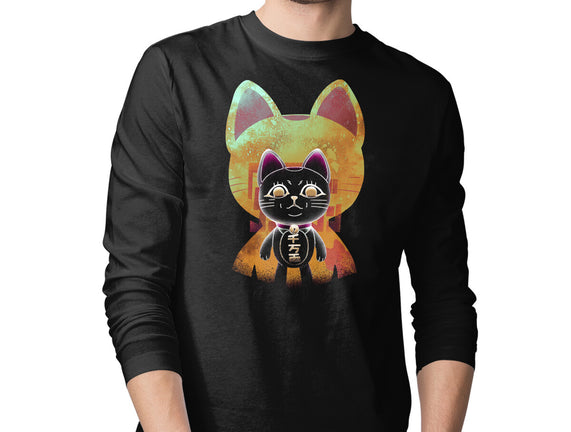 Negative Yokai Cat