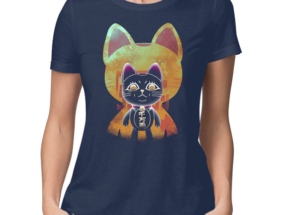 Negative Yokai Cat