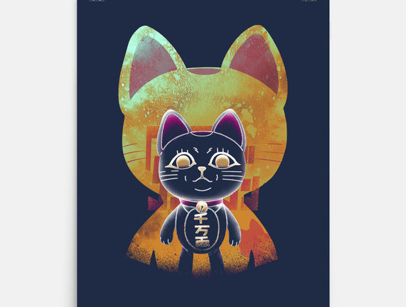 Negative Yokai Cat