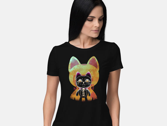 Negative Yokai Cat