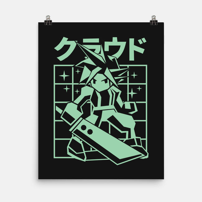 Cloudygon-None-Matte-Poster-arace