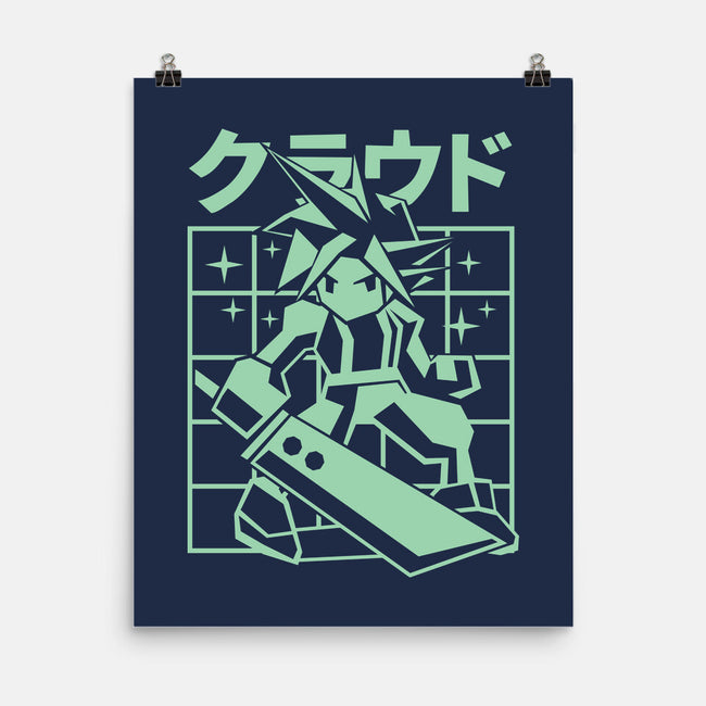 Cloudygon-None-Matte-Poster-arace