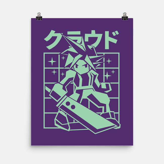 Cloudygon-None-Matte-Poster-arace