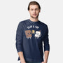 Flip And Sip-Mens-Long Sleeved-Tee-rarpoint