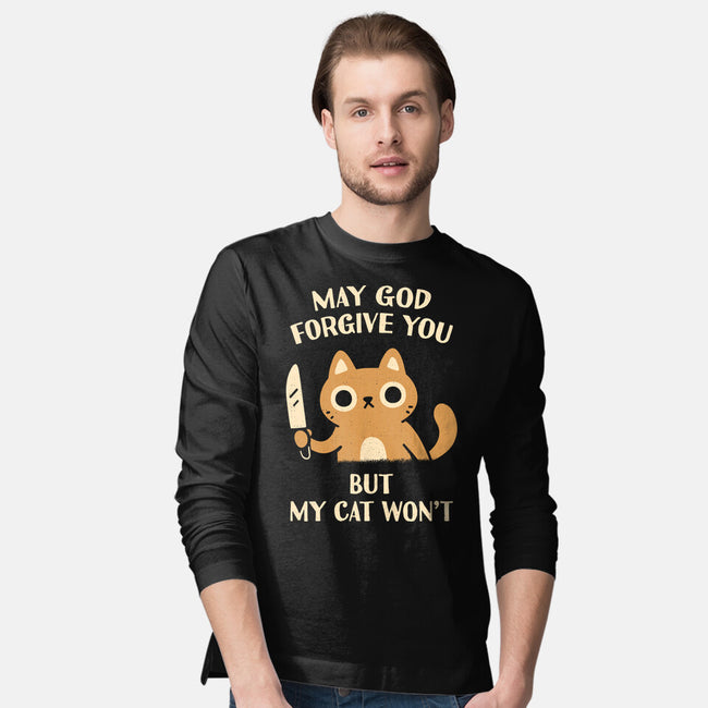 May God Forgive You-Mens-Long Sleeved-Tee-rarpoint