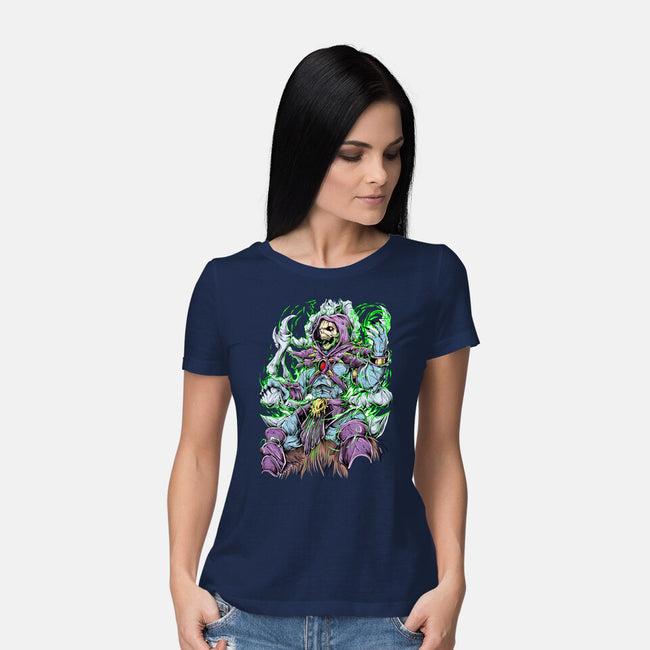 King Skeleton-Womens-Basic-Tee-Guilherme magno de oliveira