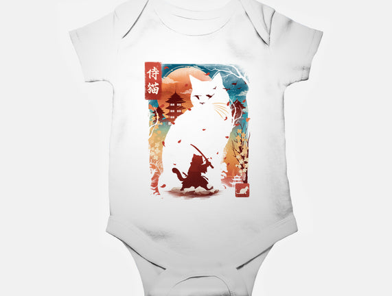 Samurai Cat Landscape