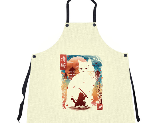 Samurai Cat Landscape