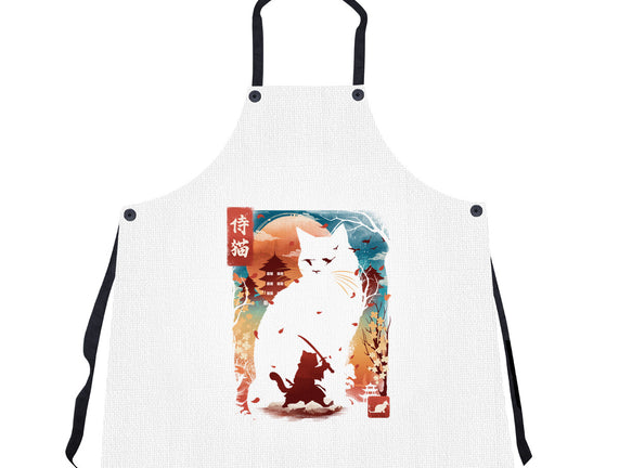 Samurai Cat Landscape