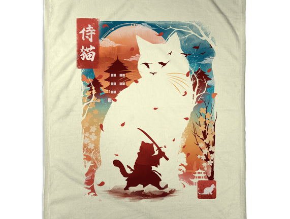 Samurai Cat Landscape