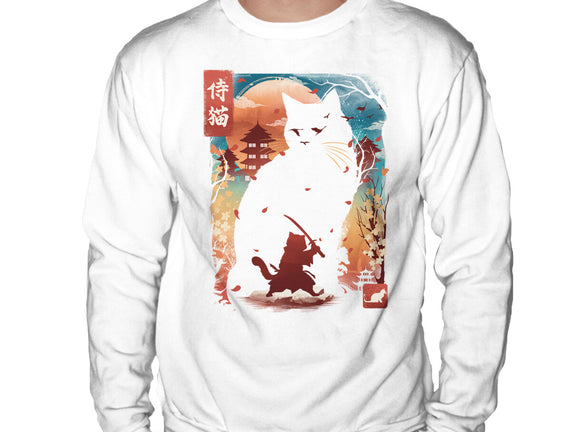 Samurai Cat Landscape