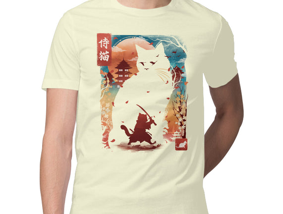 Samurai Cat Landscape