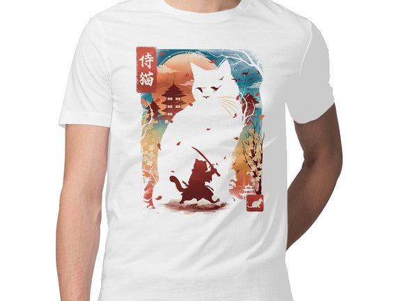 Samurai Cat Landscape
