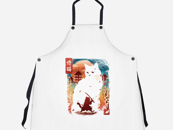Samurai Cat Landscape
