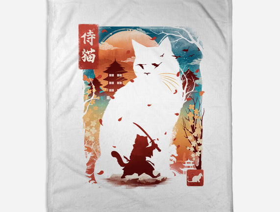 Samurai Cat Landscape
