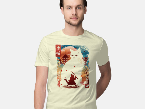 Samurai Cat Landscape