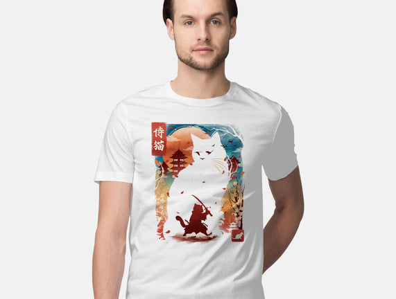 Samurai Cat Landscape