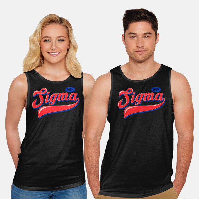 100% Sigma-Unisex-Basic-Tank-Boggs Nicolas