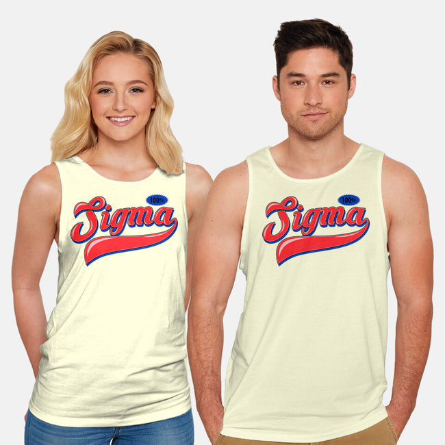100% Sigma-Unisex-Basic-Tank-Boggs Nicolas