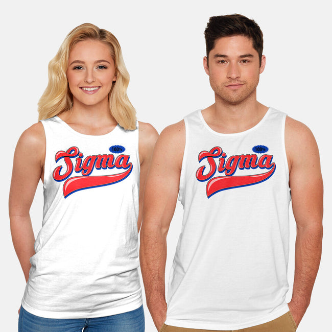 100% Sigma-Unisex-Basic-Tank-Boggs Nicolas