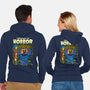 Tree House Of Horror-Unisex-Zip-Up-Sweatshirt-Jorgetiradoart