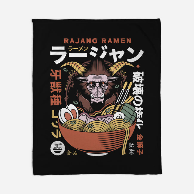 Rajang Ramen-None-Fleece-Blanket-LAGELANTEE
