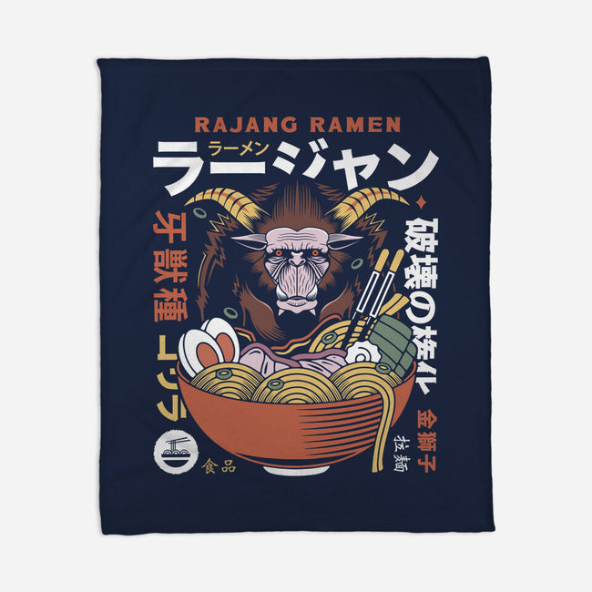 Rajang Ramen-None-Fleece-Blanket-LAGELANTEE