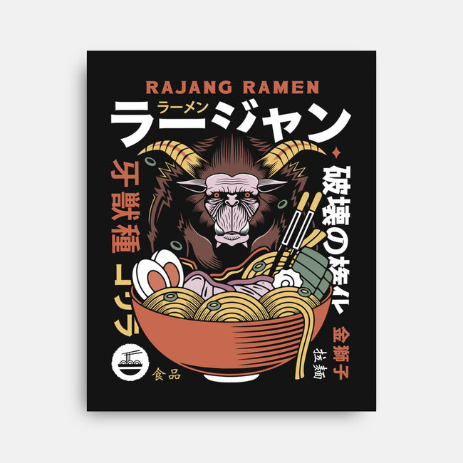 Rajang Ramen-None-Stretched-Canvas-LAGELANTEE