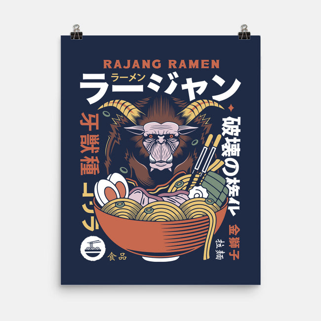 Rajang Ramen-None-Matte-Poster-LAGELANTEE