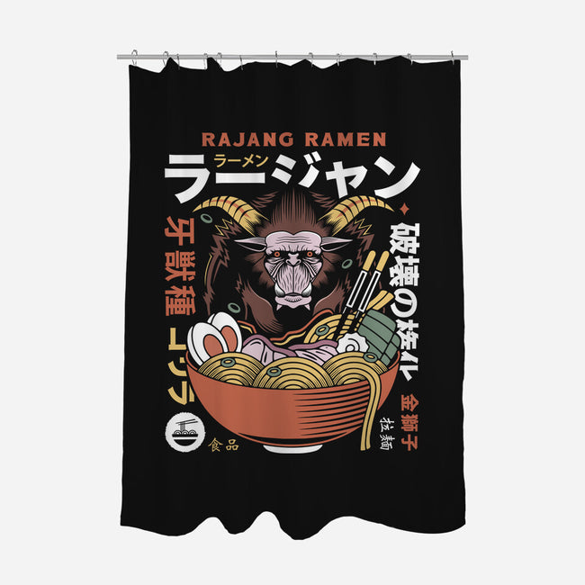 Rajang Ramen-None-Polyester-Shower Curtain-LAGELANTEE