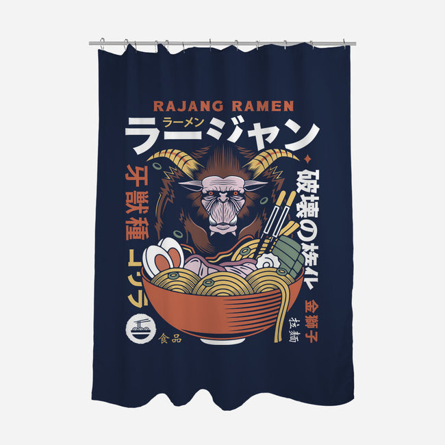 Rajang Ramen-None-Polyester-Shower Curtain-LAGELANTEE