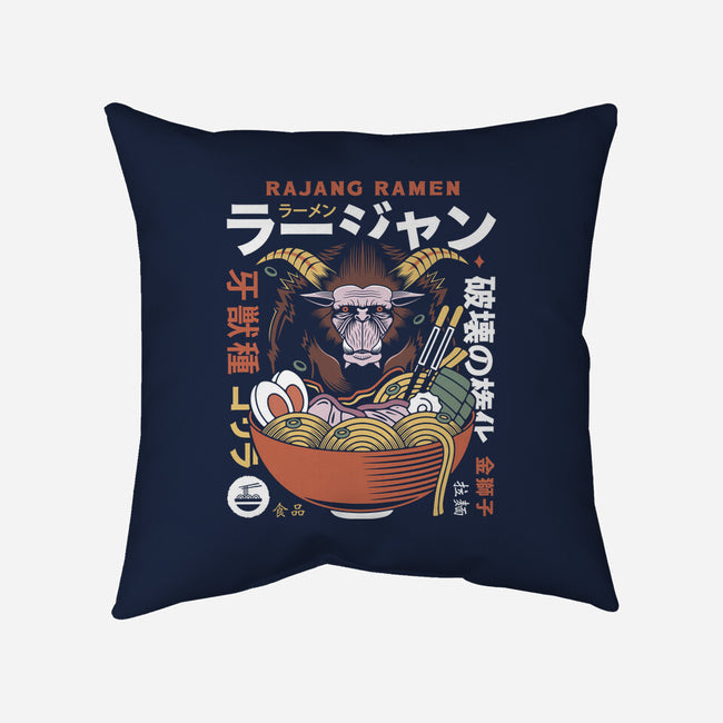 Rajang Ramen-None-Removable Cover w Insert-Throw Pillow-LAGELANTEE