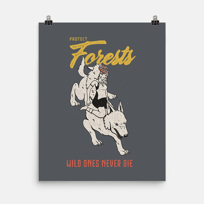 Protect Forests-None-Matte-Poster-sebasebi
