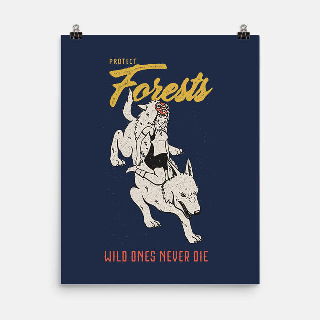 Protect Forests-None-Matte-Poster-sebasebi