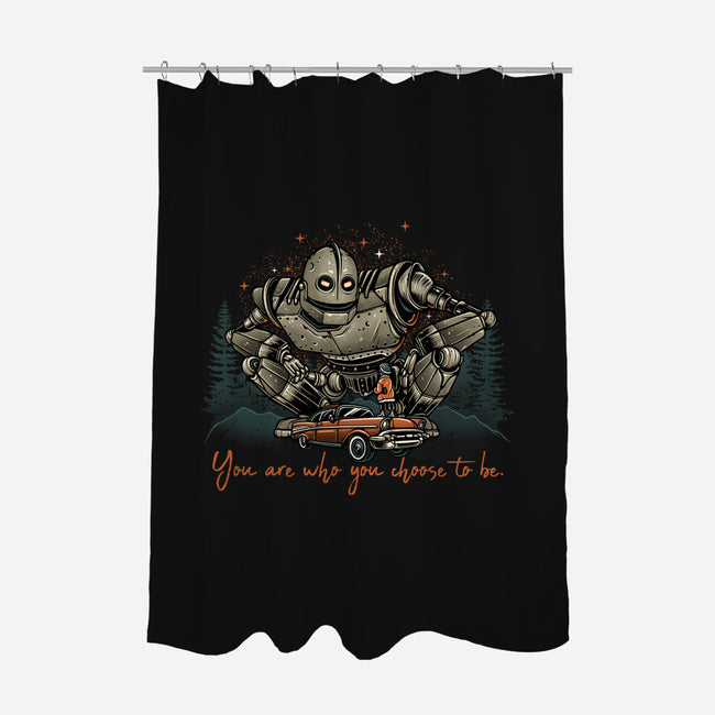 You Are Who You Choose To Be-None-Polyester-Shower Curtain-momma_gorilla