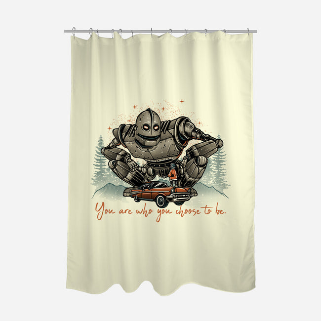 You Are Who You Choose To Be-None-Polyester-Shower Curtain-momma_gorilla