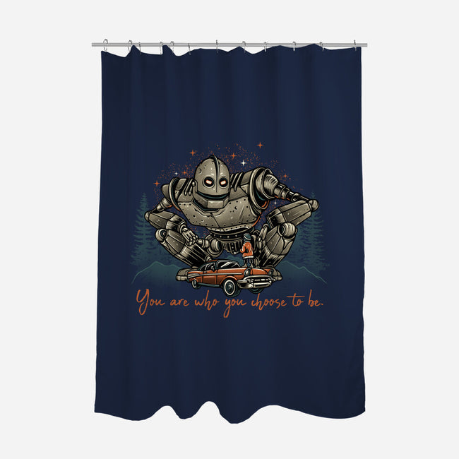 You Are Who You Choose To Be-None-Polyester-Shower Curtain-momma_gorilla