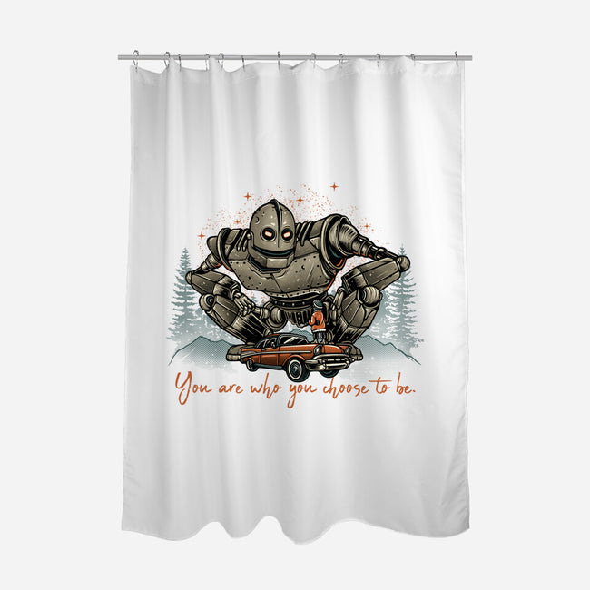 You Are Who You Choose To Be-None-Polyester-Shower Curtain-momma_gorilla