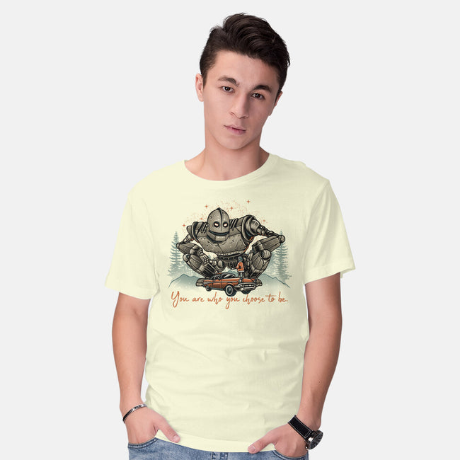 You Are Who You Choose To Be-Mens-Basic-Tee-momma_gorilla