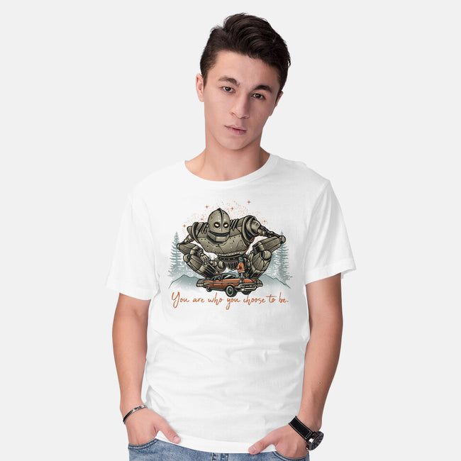 You Are Who You Choose To Be-Mens-Basic-Tee-momma_gorilla