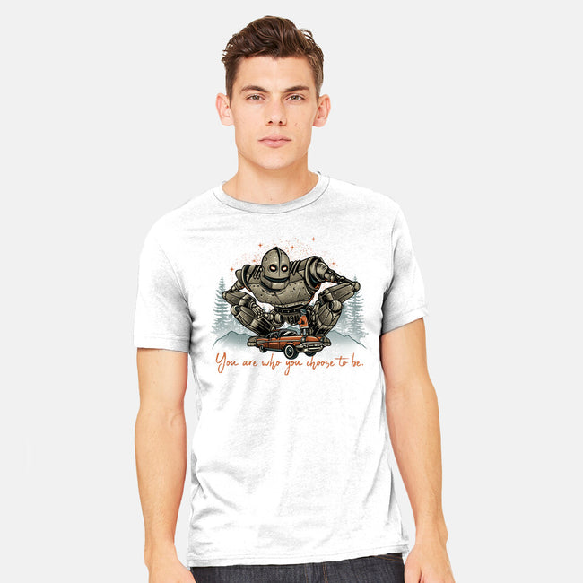 You Are Who You Choose To Be-Mens-Heavyweight-Tee-momma_gorilla