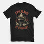 Evil Plans In Progress-Mens-Basic-Tee-eduely