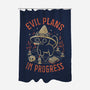 Evil Plans In Progress-None-Polyester-Shower Curtain-eduely