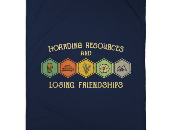 Hoarding Resources And Losing Friends