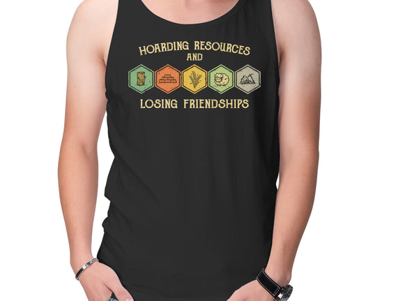 Hoarding Resources And Losing Friends